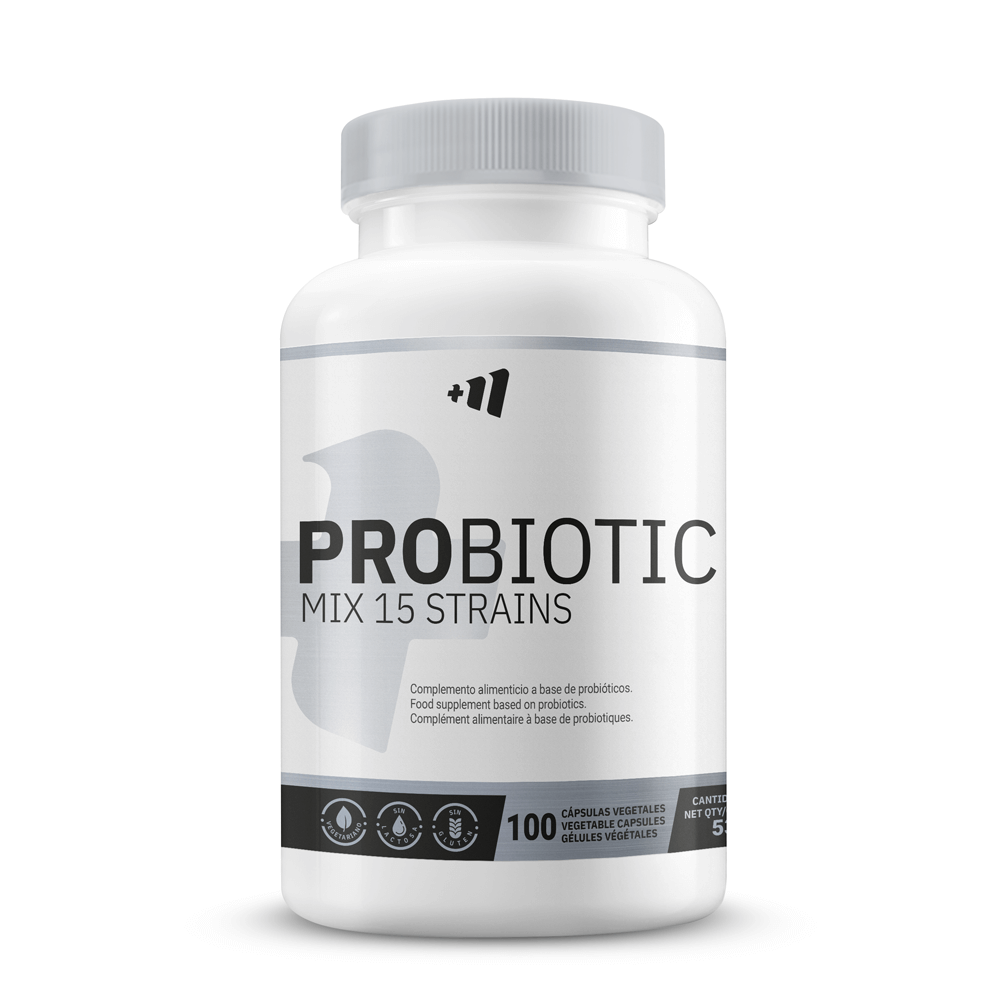 Probiótico - 100 Cápsulas Vegetales - Mejora La Digestión - Masmusculo_0
