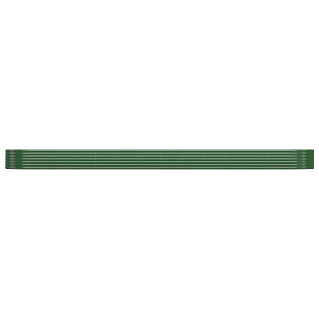 Jardinera Arriate Acero Galvanizado Verde 544x100x36 Cm_2