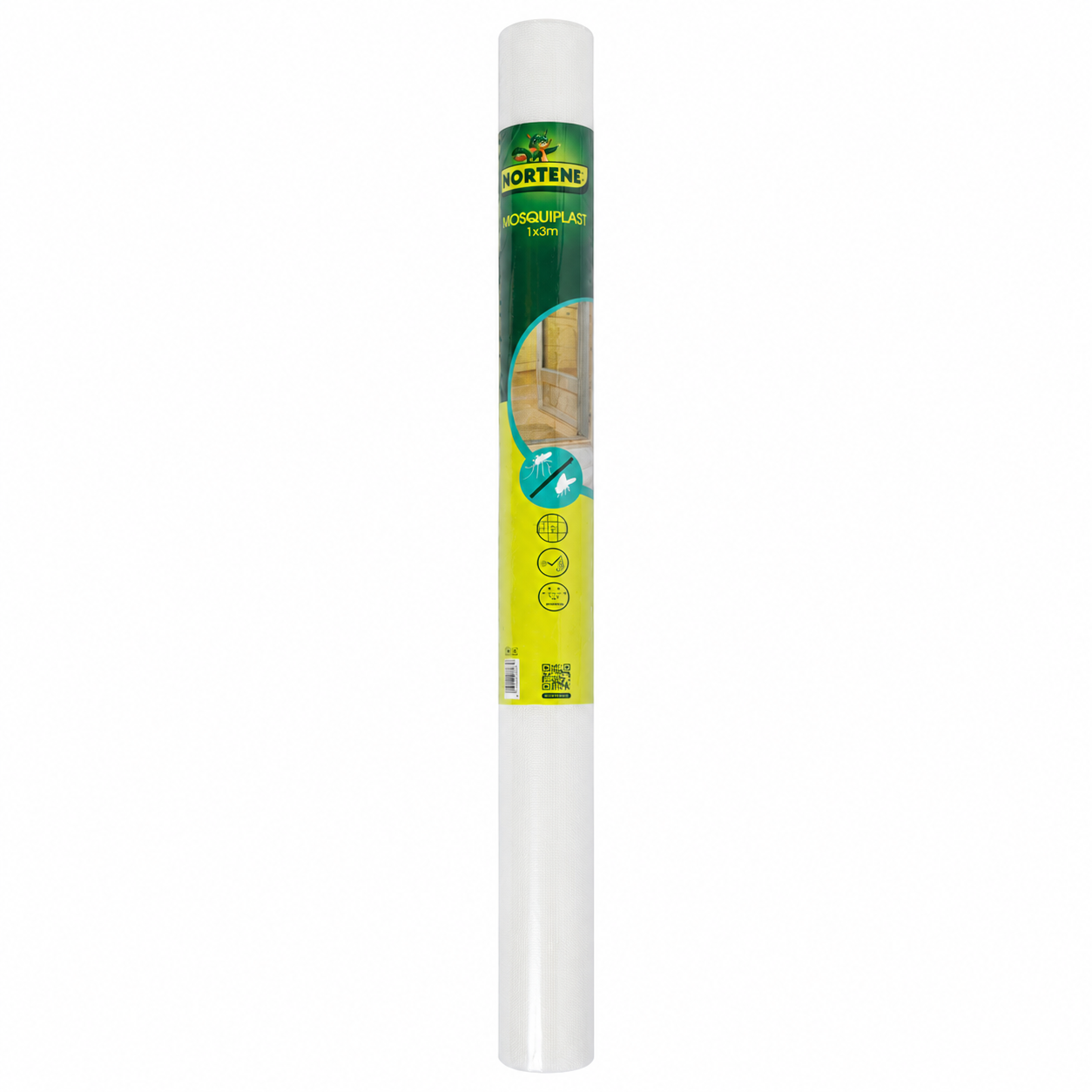 Malla Mosquitera Mosquiplast 1,2x50 M Blanco Nortene_0