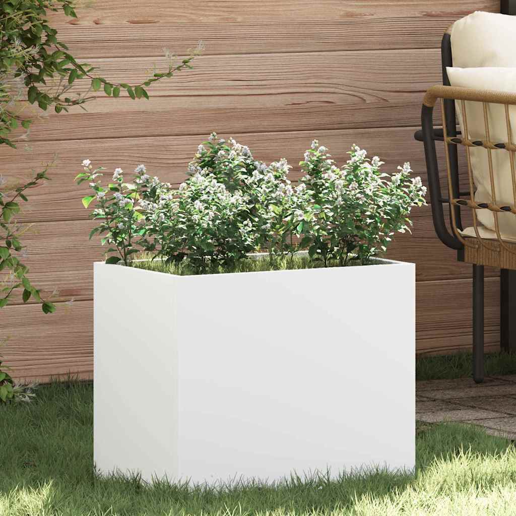 Macetero De Jardín 50 X 32 X 40 Cm Acero Laminado En Frío_1