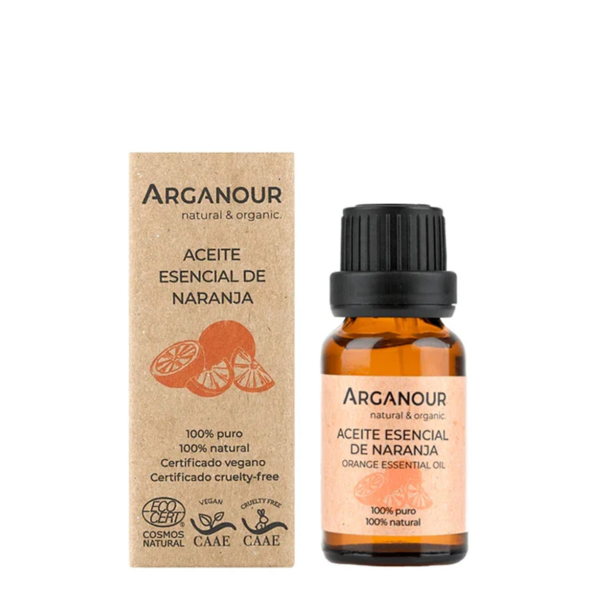 Óleo essencial de laranja 100% puro Arganour 15ml