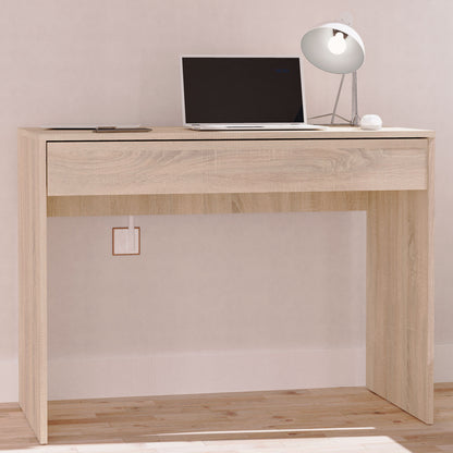 Escritorio, Mesa De Ordenador 75x100x50cm, 1 Cajón, Oficina, Habitación Juvenil, Desk, Tocador, Briebe, Class, Madera_2