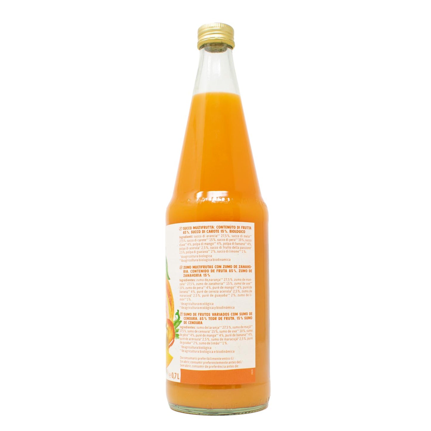 Sumo Multifrutas Demeter BIO Voelkel 700 ml