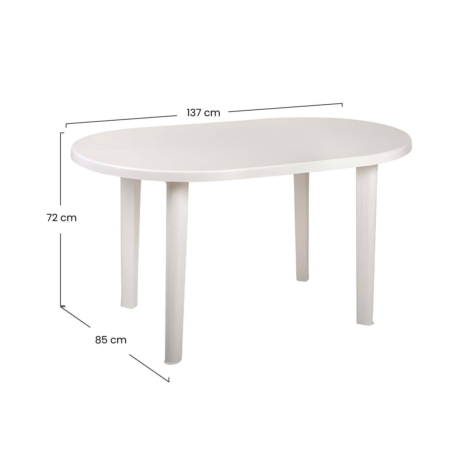 Mesa De Resina Oval Breeze 137x85x72cm 7house_1