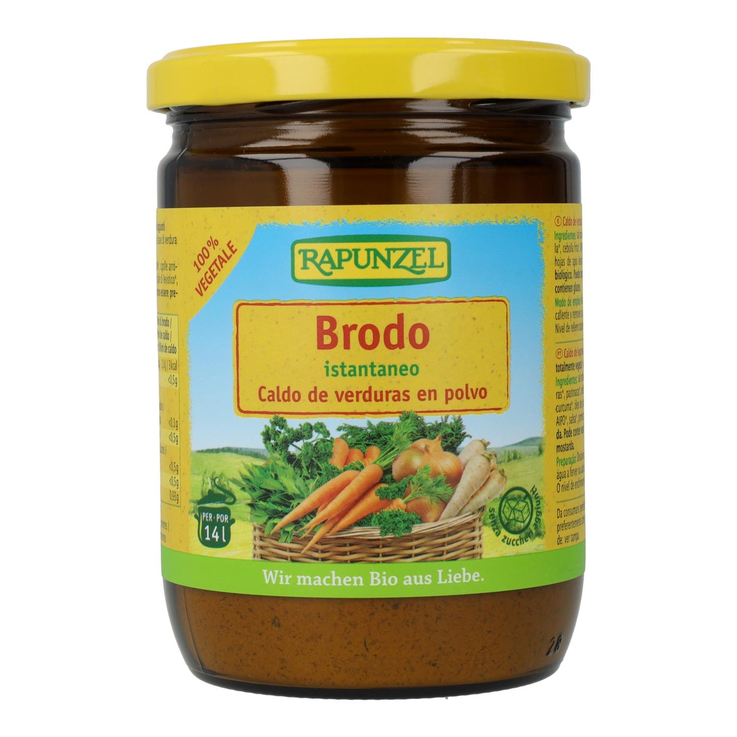 Caldo de Legumes Rapunzel, 250 g