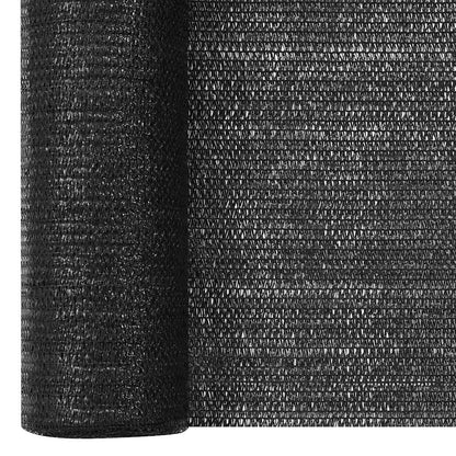 Vidaxl Red De Privacidad Hdpe Negro 1x10 M 75 G/m²_3