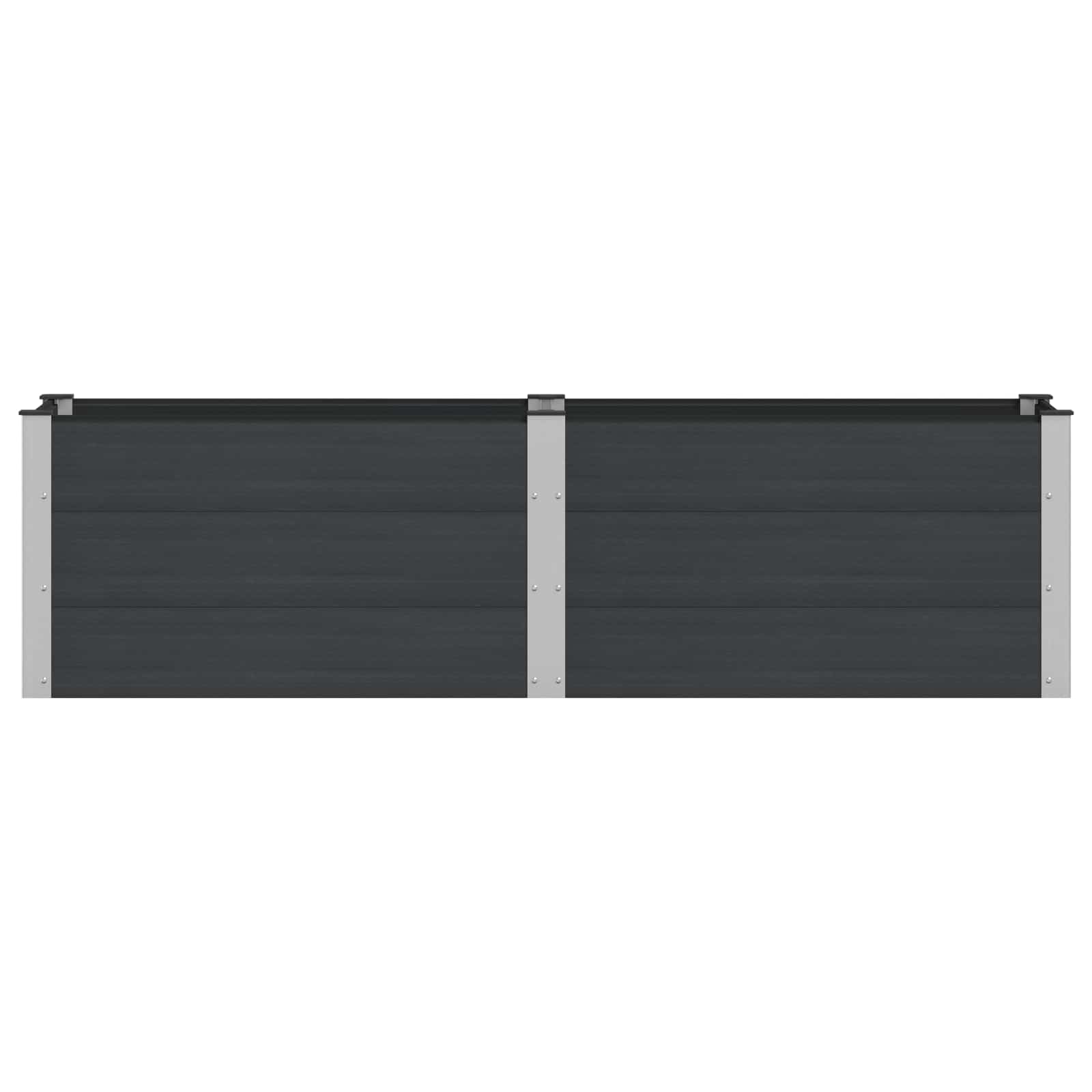 Arriate Elevado Negro 200 X 50 X 54 Cm_2