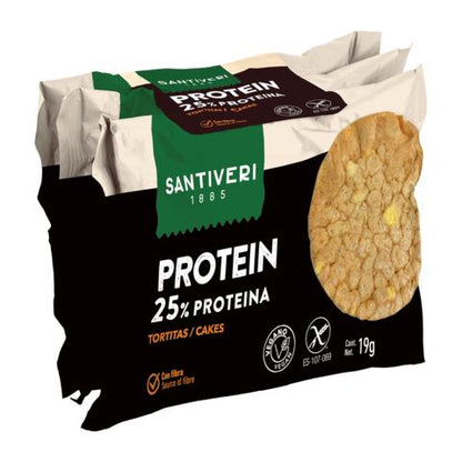 Panquecas de proteína sem glúten Santiveri - 3 embalagens de 57g