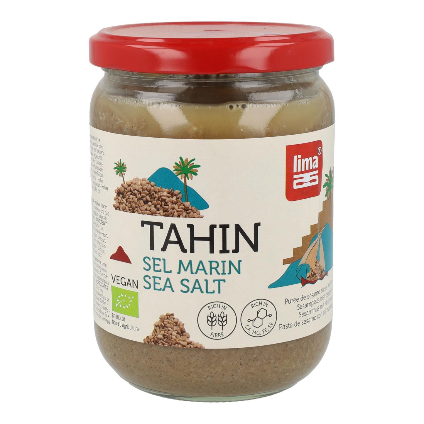 Tahini com Sal de Lima Biológico 500 gr