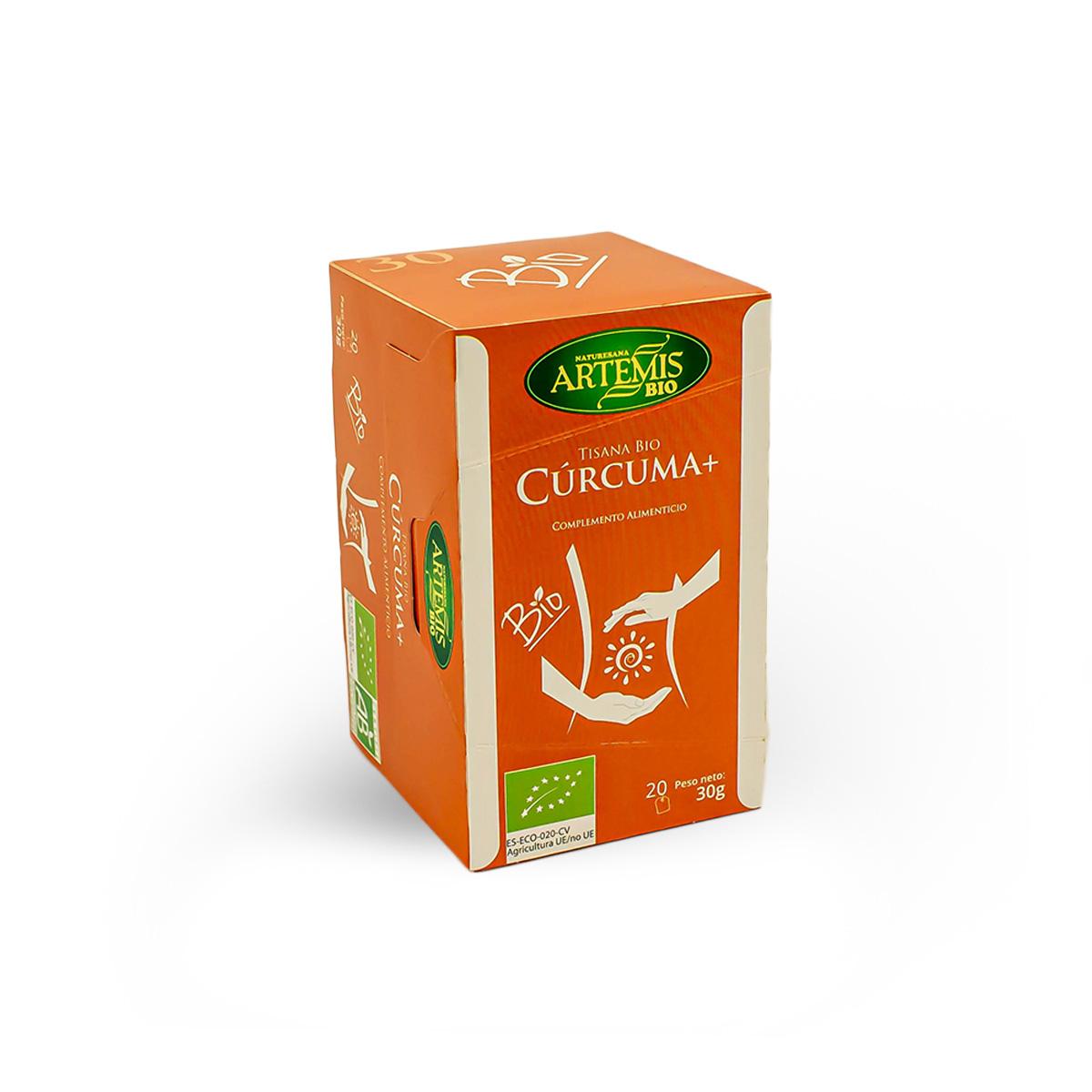 Chá de Cúrcuma Plus Eco 20 Filtros Artemisbio