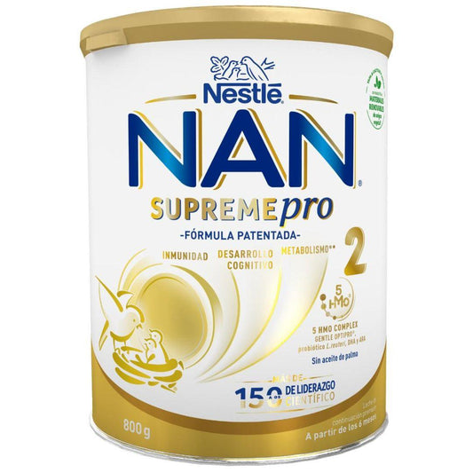 Leite em pó de transição Nan Supremepro 2 6-12 meses Nestlé 800 g NAN SUPREMEpro 2