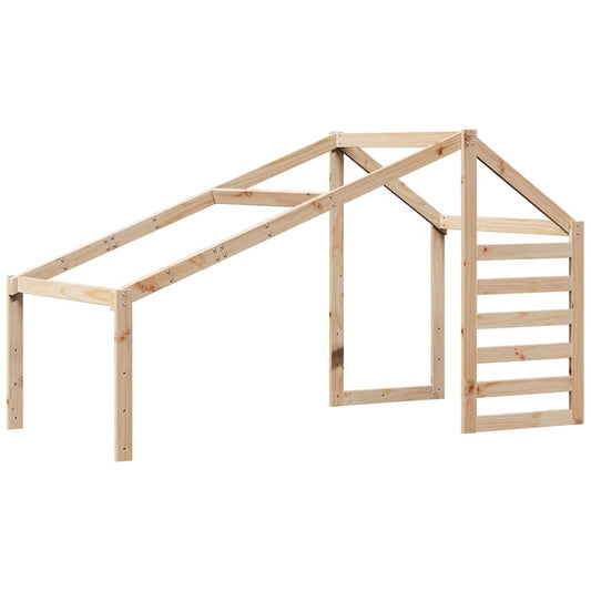 Techo De Cama Infantil Madera Maciza Pino 188x97x113 Cm_0