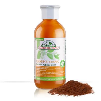 Corpore Sano Champô Henna Camomila Cabelo Loiro 300 ml