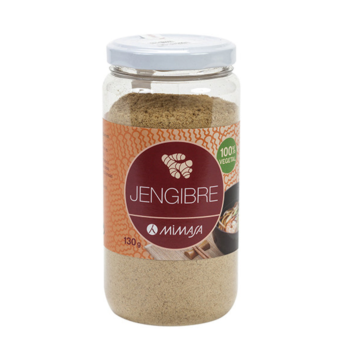 Jengibre raíz en polvo MIMASA 130 g