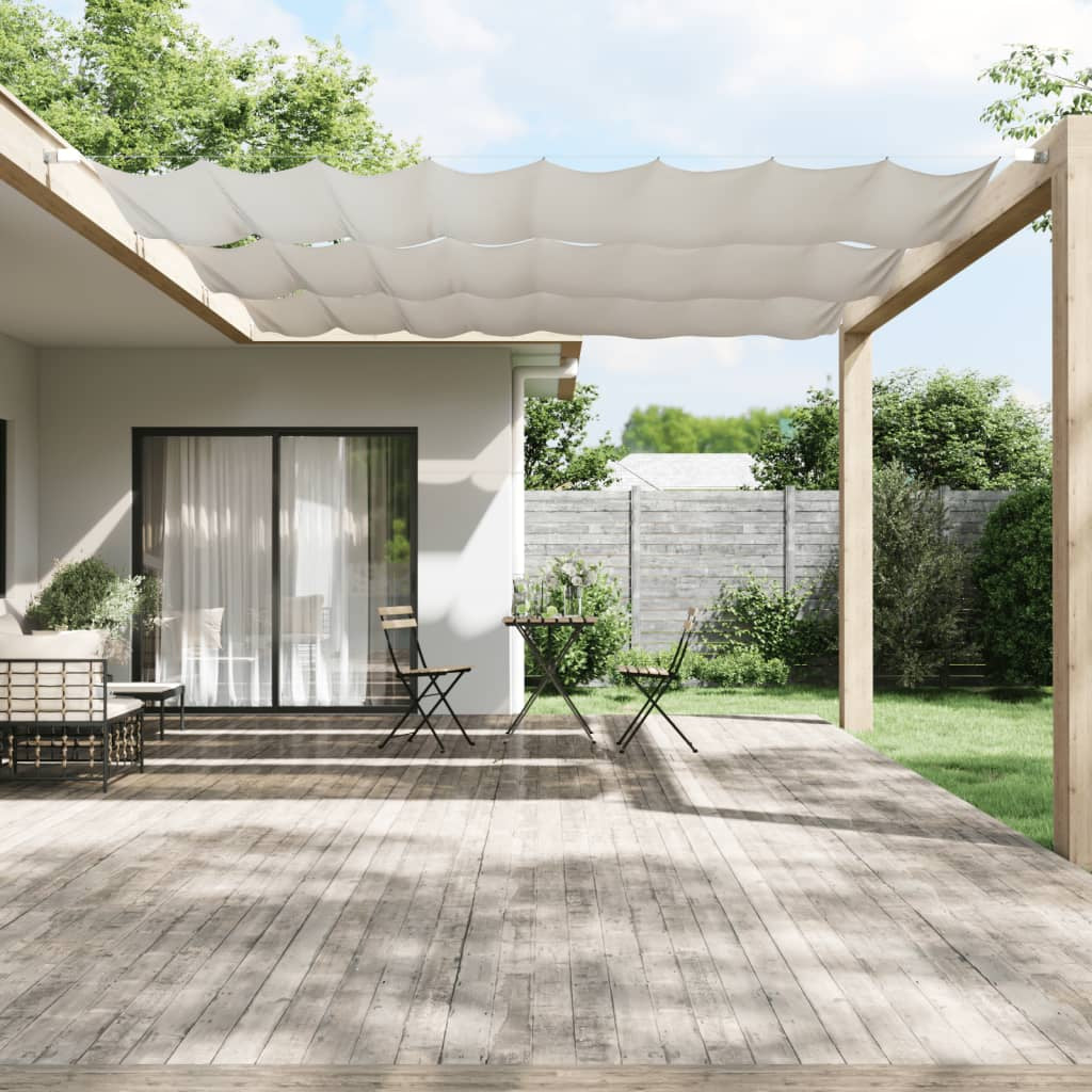 Vidaxl Toldo Vertical Blanco 140x360 Cm Tela Oxford_1