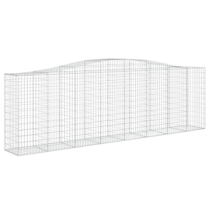 Cestas Gaviones 10 Uds Forma De Arco Hierro 400x50x120/140 Cm_2
