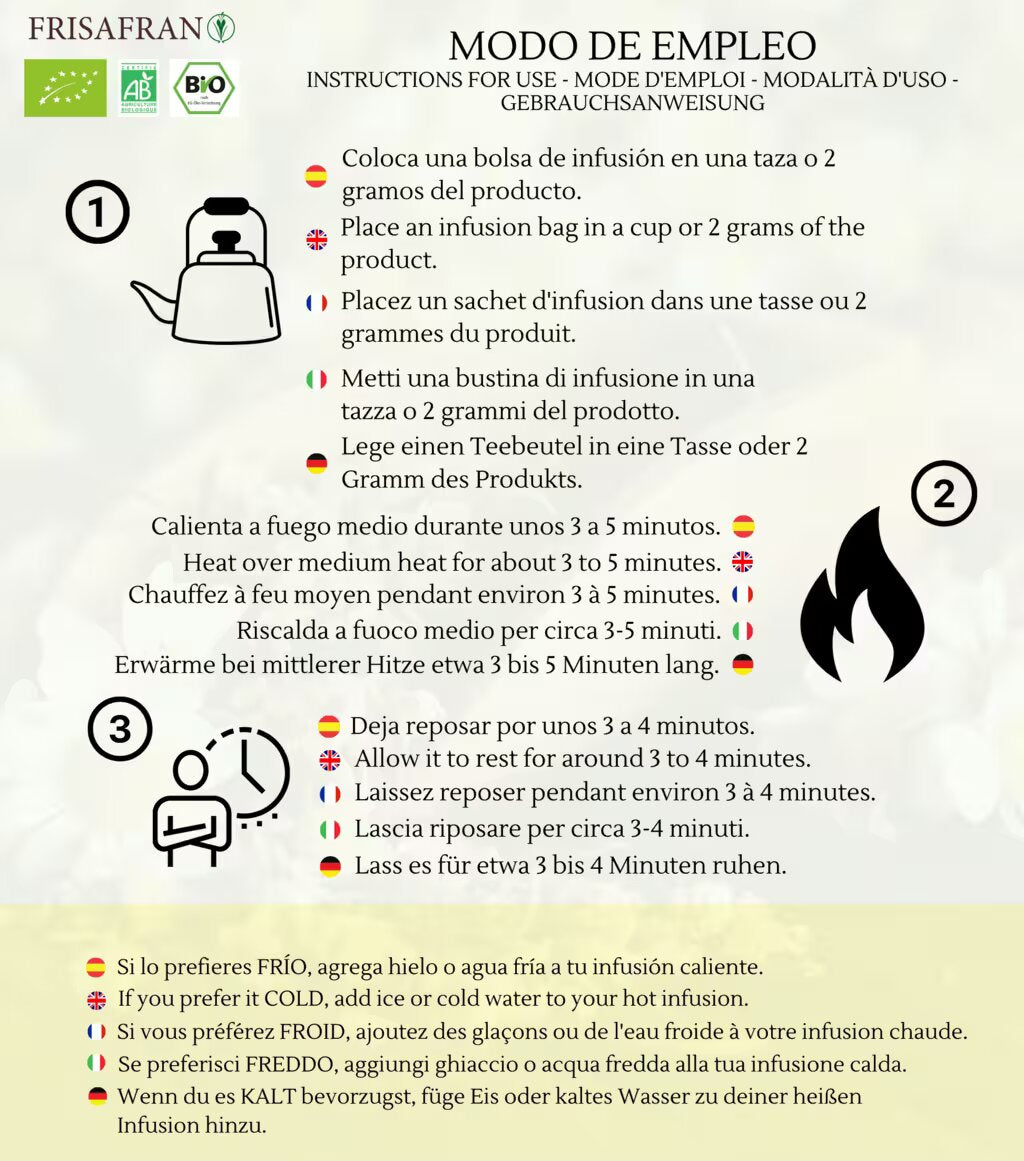 Infusión De Manzanilla Dulce En Pirámides Ecológica | Frisafran 60 Uds_2