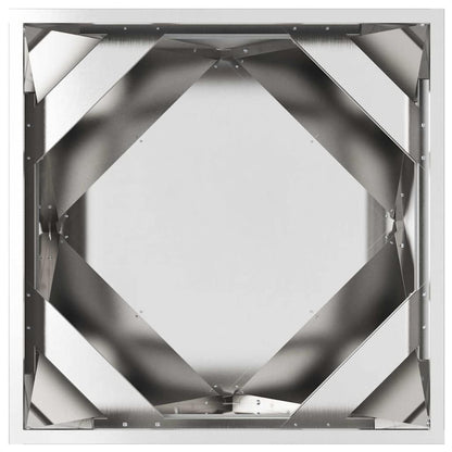 Jardinera Plateado 50 X 50 X 50 Cm Acero Galvanizado_5
