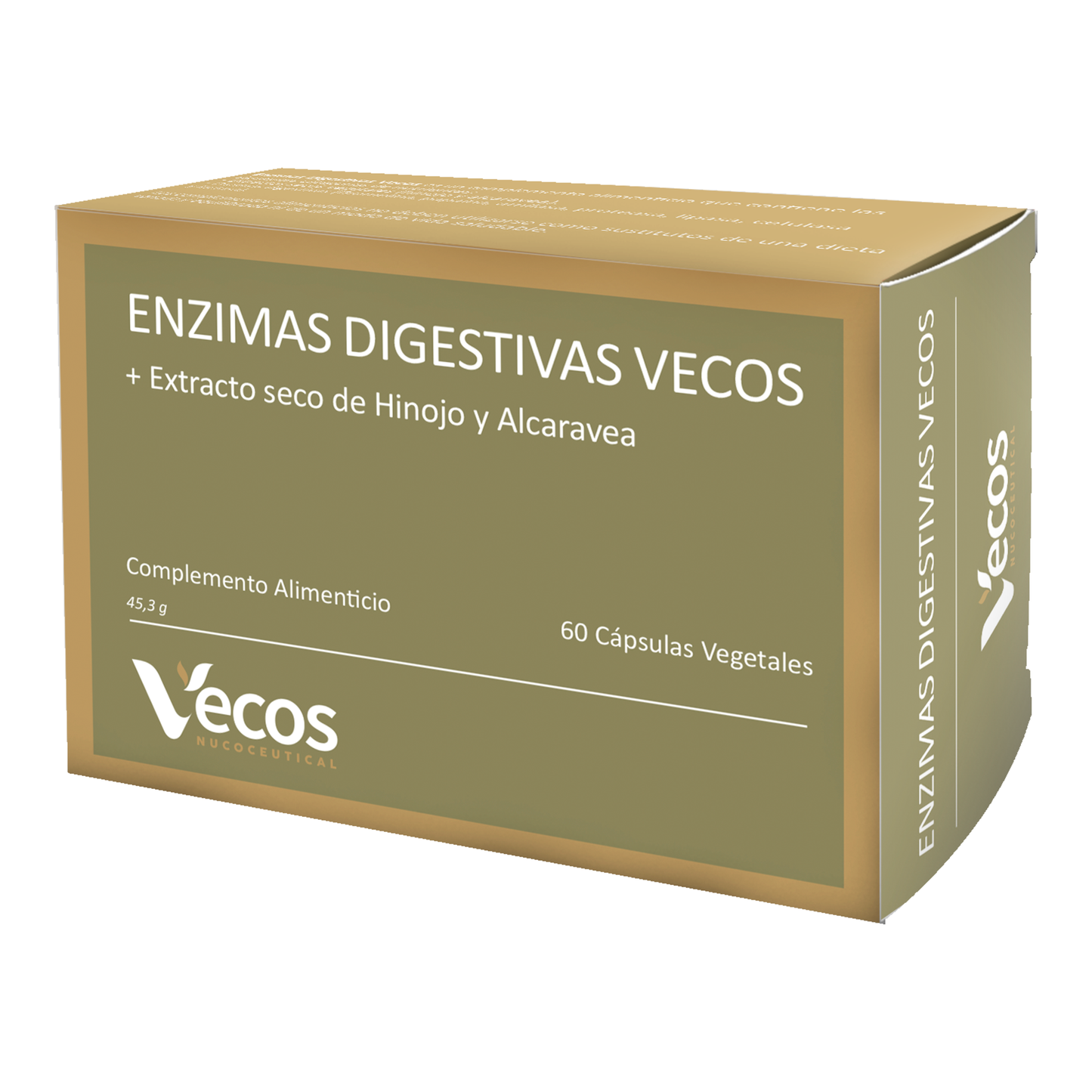 Enzimas Digestivas Vecos 60 Cápsulas | Mejora De La Digestión Y Reducción De Molestias Digestivas | Con Digezyme_0