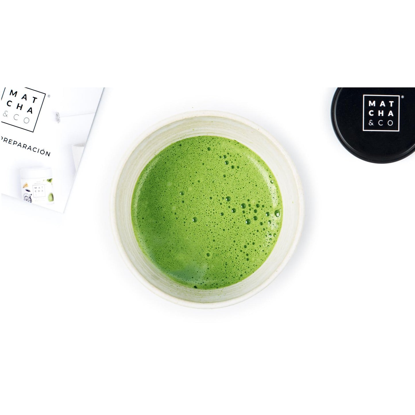 Chá Matcha Cerimonial Premium 100% biológico Matcha &amp; CO 80 g