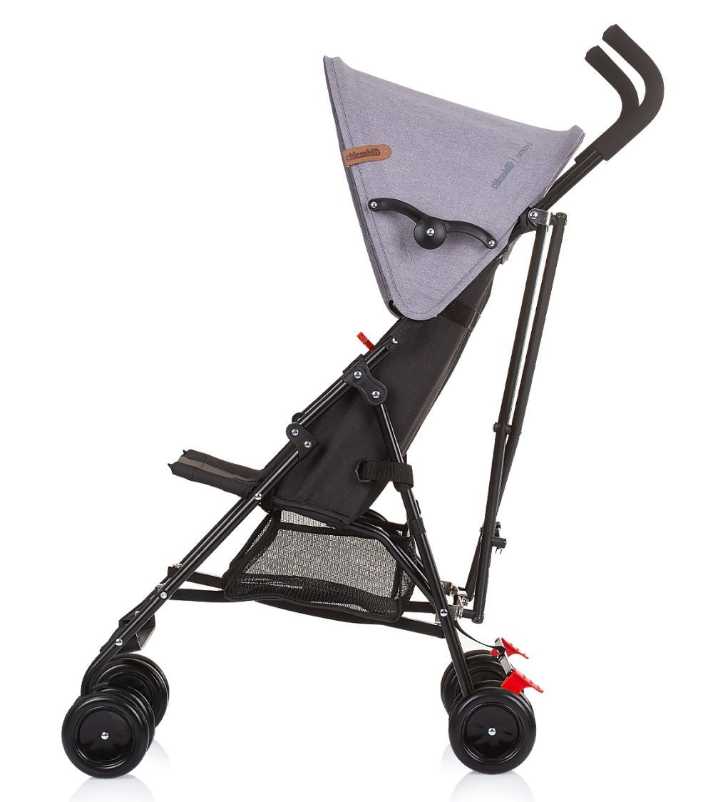 Silla De Paseo Ligera Y Compacta Amaya Grey Linen_1