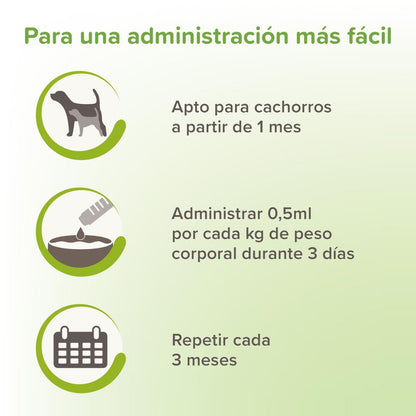 VERMIpure antiparasitário natural para cães e cachorros Beaphar 50 ml