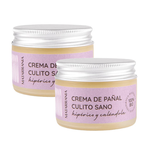 Embalagem de 2x Bálsamo Orgânico Saudável para o Rabo Matarrania, 30ml