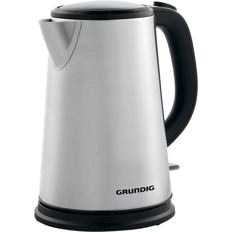 Hervidor De Agua Grundig Wk 5620 1,7 L Negro, Acero Inoxidable 2200 W_0