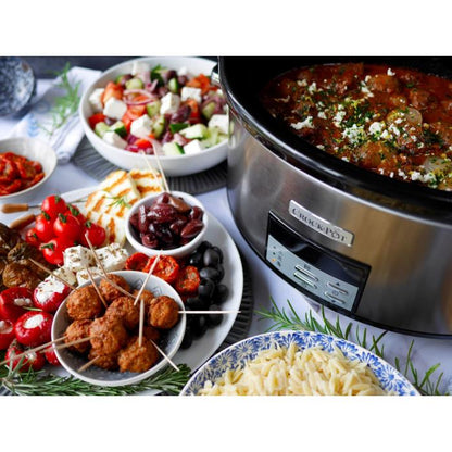 Panela elétrica digital de cozedura lenta Crockpot 7,5L CSC063X