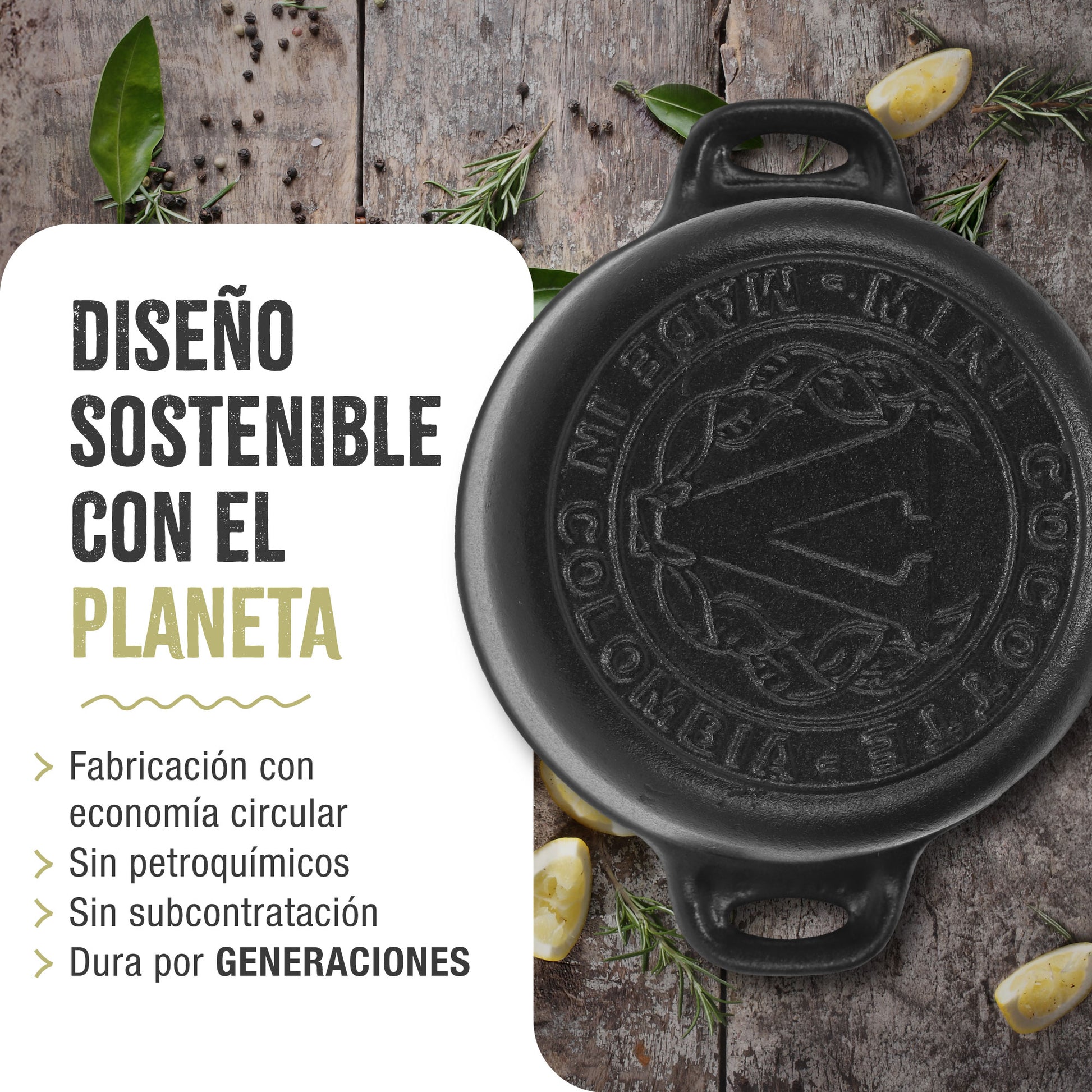 Victoria Mini Cocotte Inducción Hierro Fundido Esmaltado 10cm, 0,3 L, 1-2 Raciones, Sin Ptfe Ni Pfoa, 39202, Negro_5