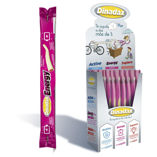 Caixa Energética Dinadax 60 Barras Sabor Morango Masterdiet