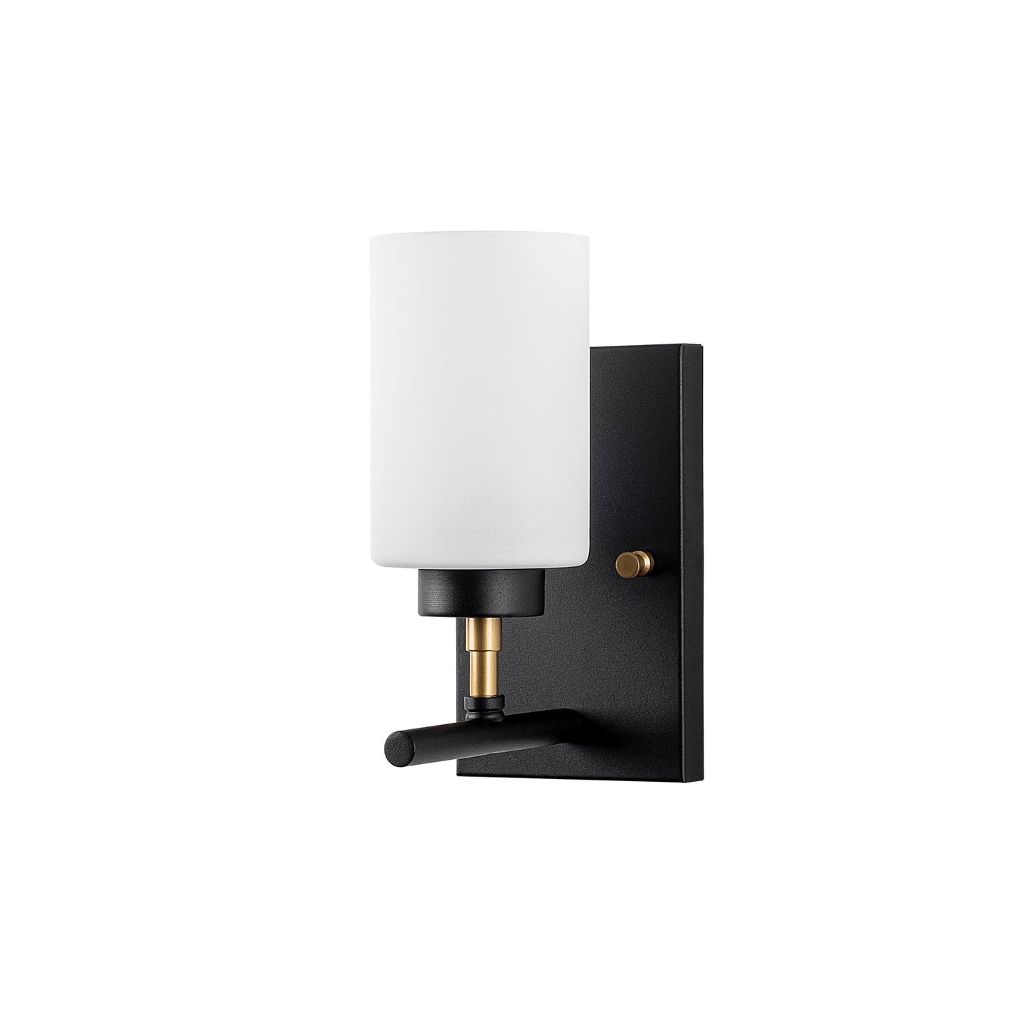 Aplique De Pared, Metal , Negro, 12x17x25, Casquillo E27 Max 40 W_0