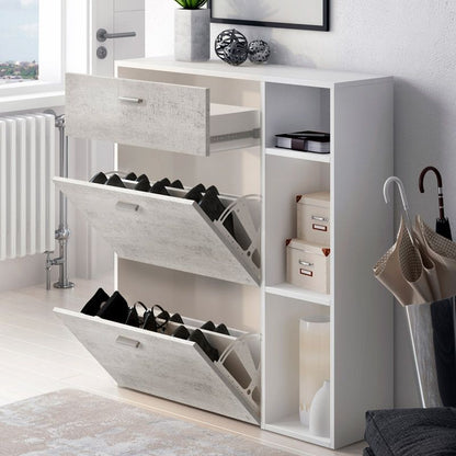 Zapatero Wind Melamina, Blanco, 90 X 101,5 X 26_3