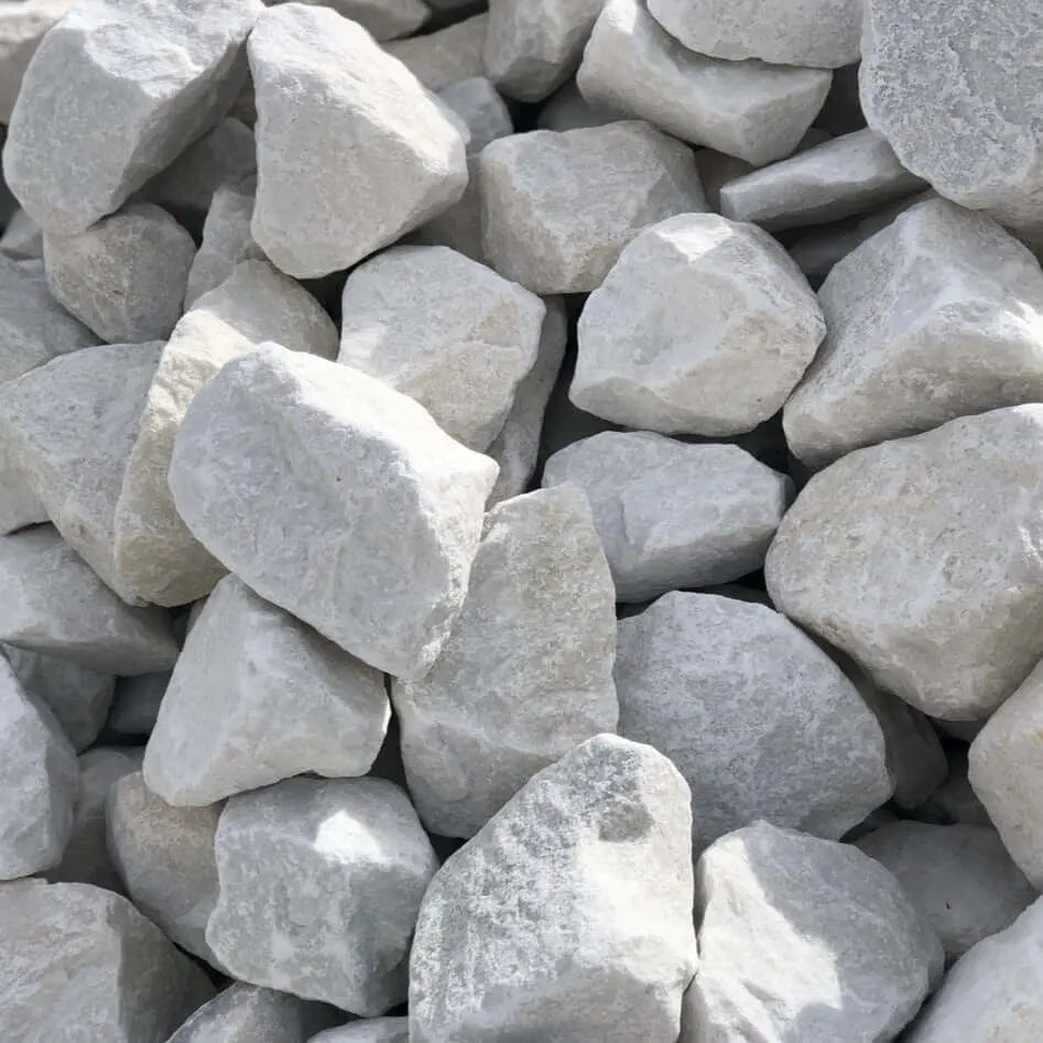 Piedra Blanca Premium Gaviones / Big Bag 1.000 Kg. / 60-200 Mm_3