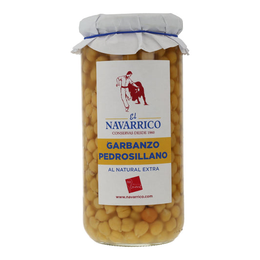 Grão de bico Pedrosillano em frasco El Navarrico 720 ml