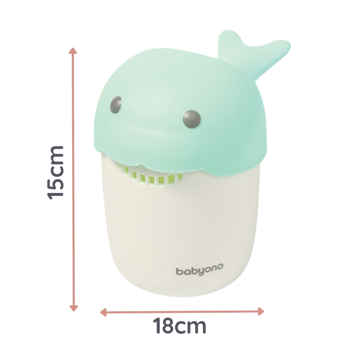 Jarra Del Baño Para Bebés Ballena Pink_4