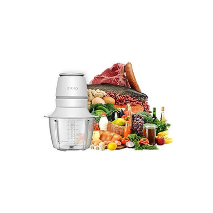 Evvo Picadora Eléctrica Tasty Chop - 400w, 5500rpm, 1 Litro, Trocea, Tritura Y Pica Todo Tipo De Alimentos_4