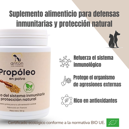 Suplemento natural para perros y gatos – Propóleo ECO 100 g_1