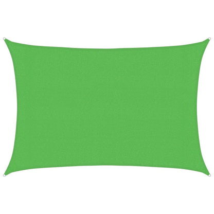 Vidaxl Toldo De Vela Hdpe Verde Claro 160 G/m² 3x4,5 M_0