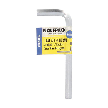 Llave Allen Standar Acero Cromo Vanadio Profesional 6,0 Mm. Llave Hexagonal, Llave Allen Taller Mecanica, Llave Allen Bricolaje