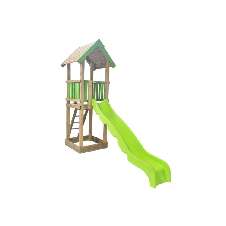 Parque Infantil Masgames Borealis Verde Superficie De Arena, Tierra O Cesped._3