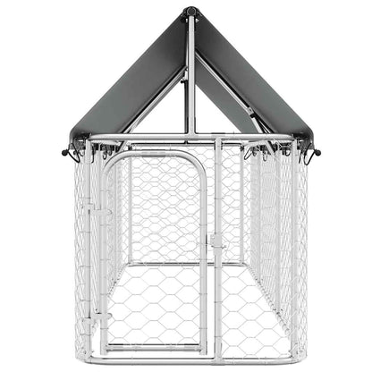 Perrera De Exterior Con Tejado 400x100x150 Cm_5