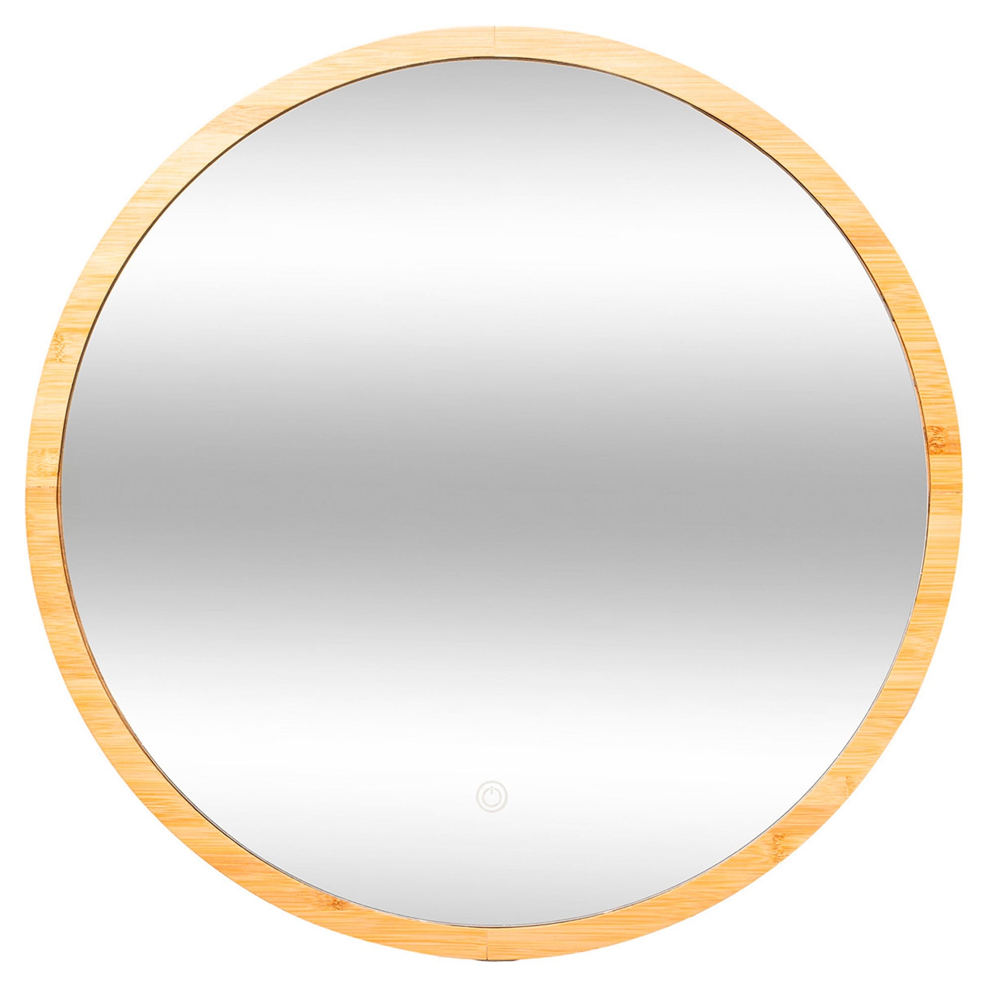 Espejo De Pared Redondo, Con Luz Led_0