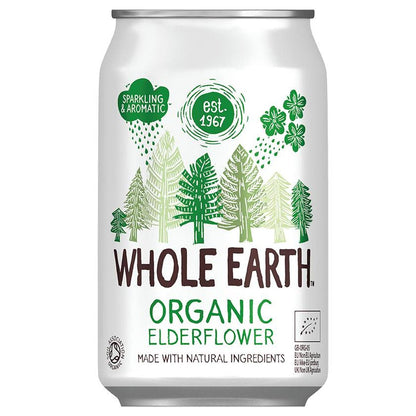 Embalagem de 6 refrigerantes Bio Sauco, 330 ml. Whole Earth