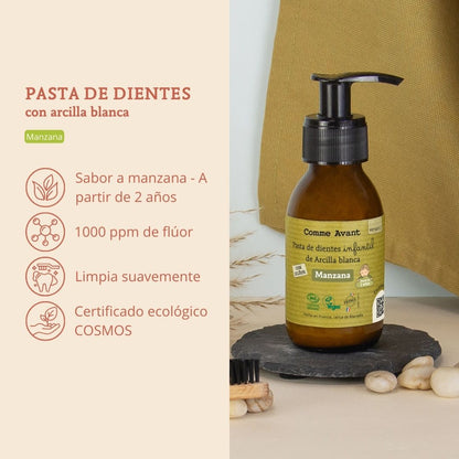 Pasta De Dientes Infantil De Manzana_5