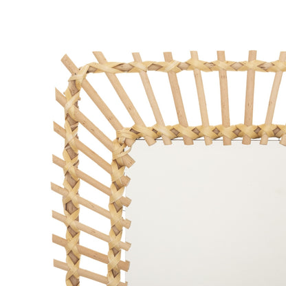 Espejo Rectangular Léoni En Ratán 35x2x58_1