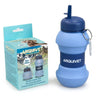 Pipi Clean Arquivet Garrafa Dobrável Portátil 550 ml para Animais de Estimação