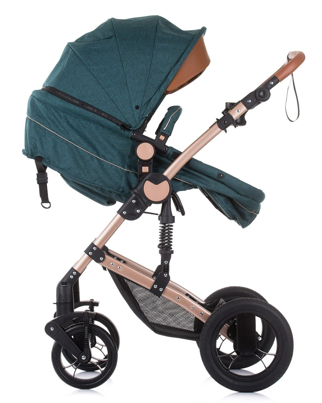 Carrito De Bebé Camea Trío Convertible Con Bolso Avocado_3
