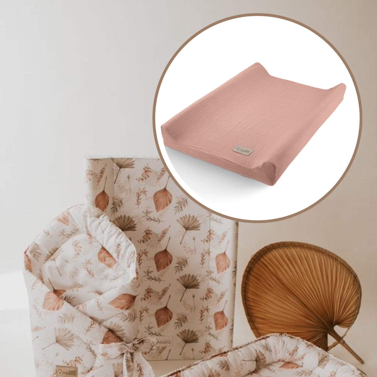 Funda Para Cambiador 50 × 70 Boho Rusty_5