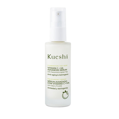 Sérum de Ácido Hialurónico Avançado Kueshi com Vitamina C + AH e Dióspiro 30ml
